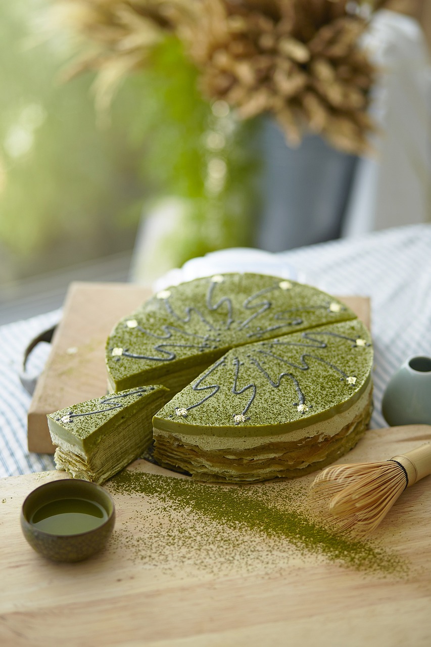 Ciasto z zielonej herbaty matcha – przepis na wyjątkowy smak i aromat